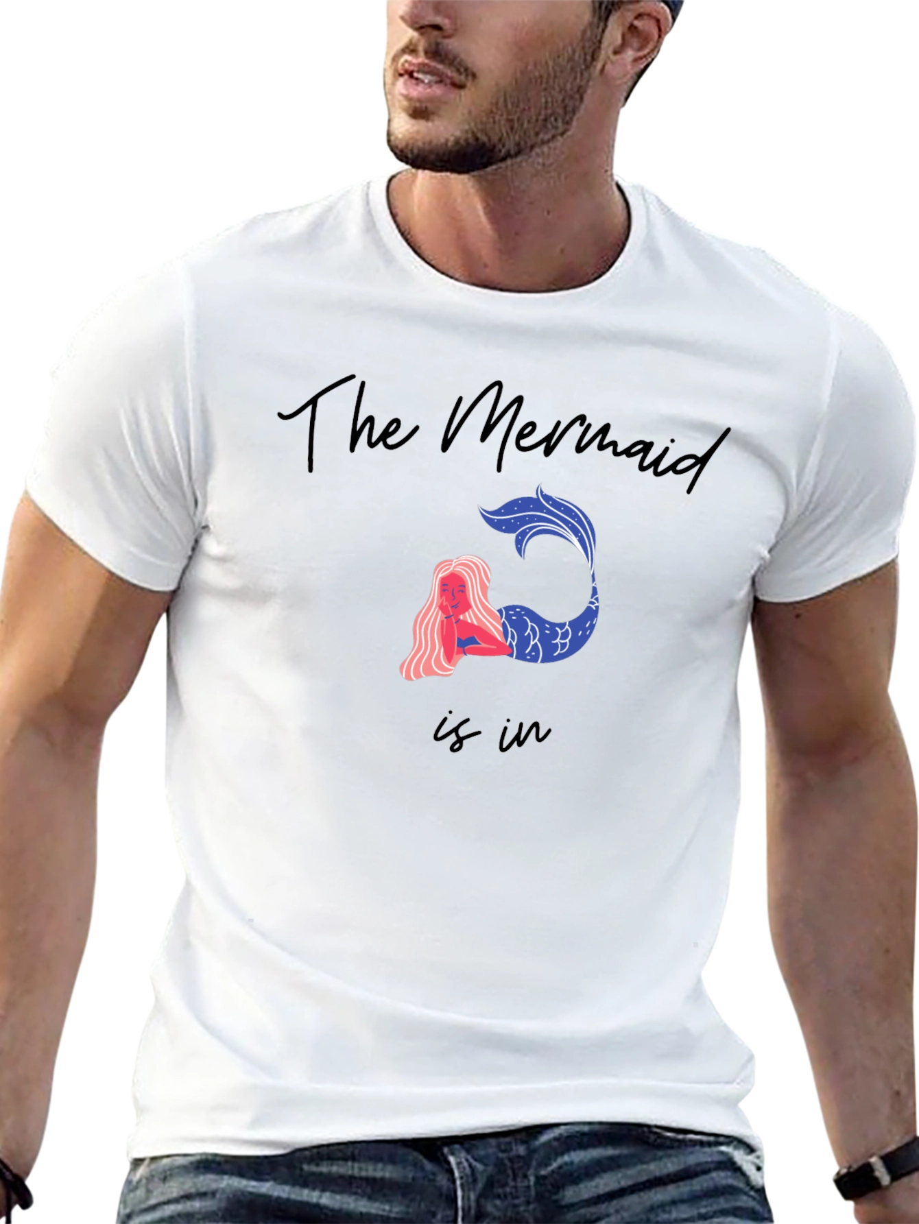 Mermaid Graphic Tee - The Mermaid is In