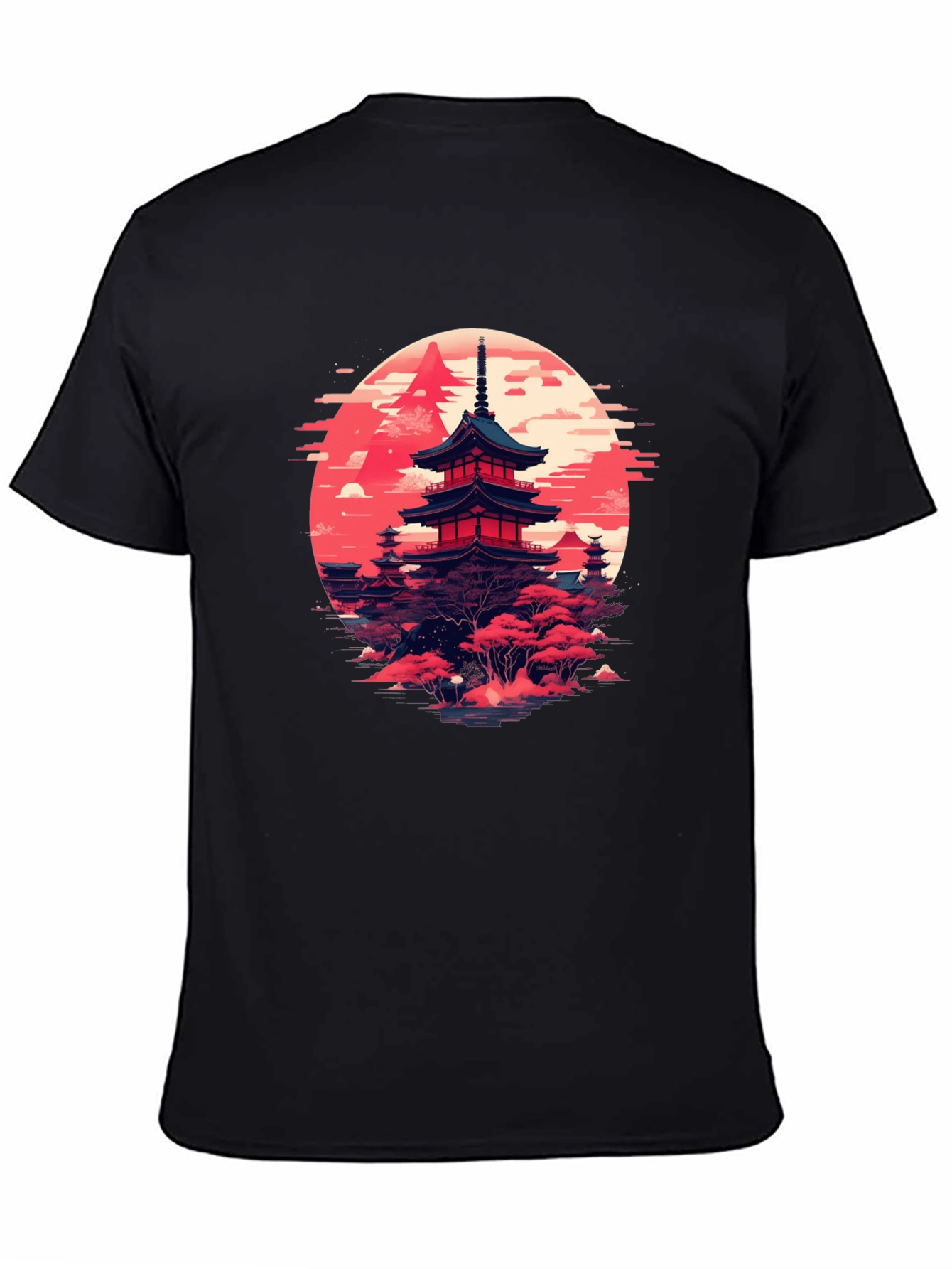 Japanese Pagoda T-Shirt | Zen Style Graphic Tee