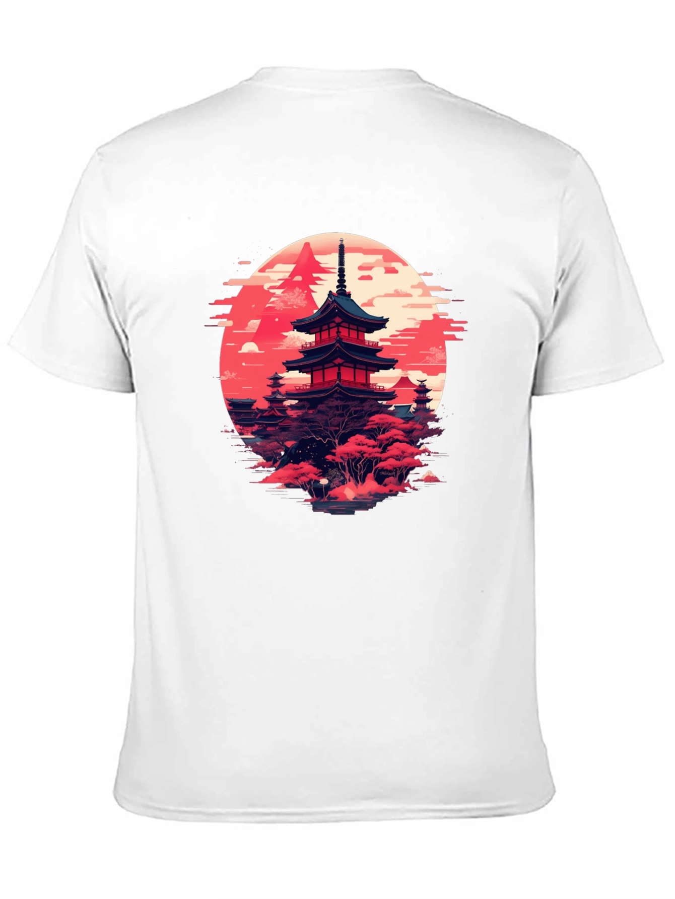 Japanese Pagoda T-Shirt | Zen Style Graphic Tee