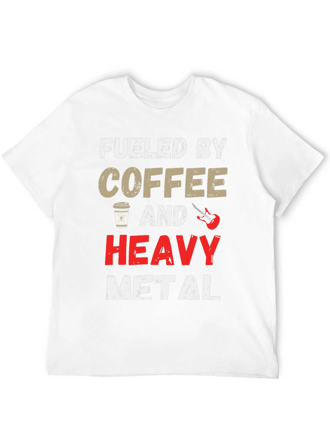 Fueled by Coffee and Heavy Metal T-Shirt
