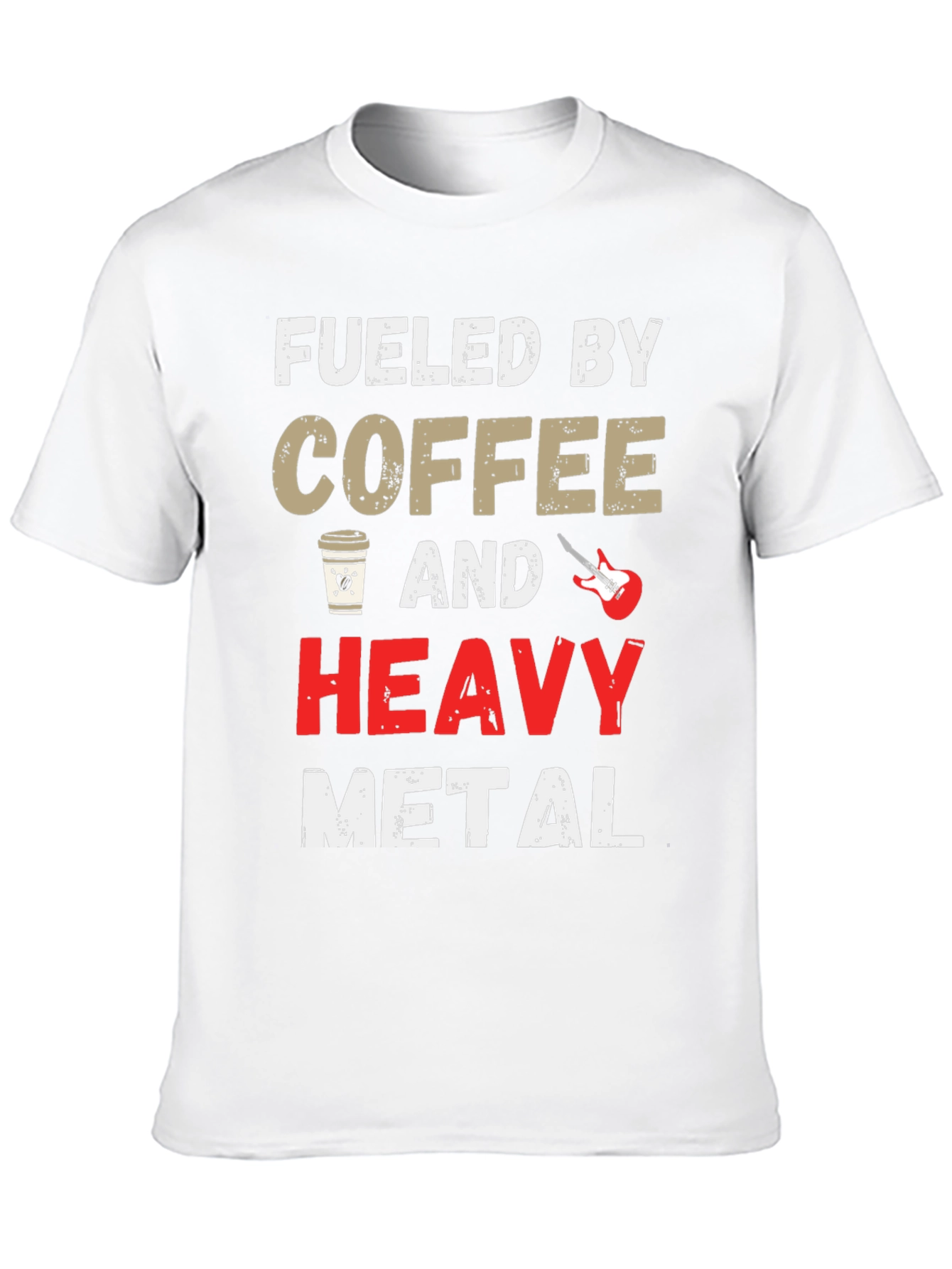 Fueled by Coffee and Heavy Metal T-Shirt