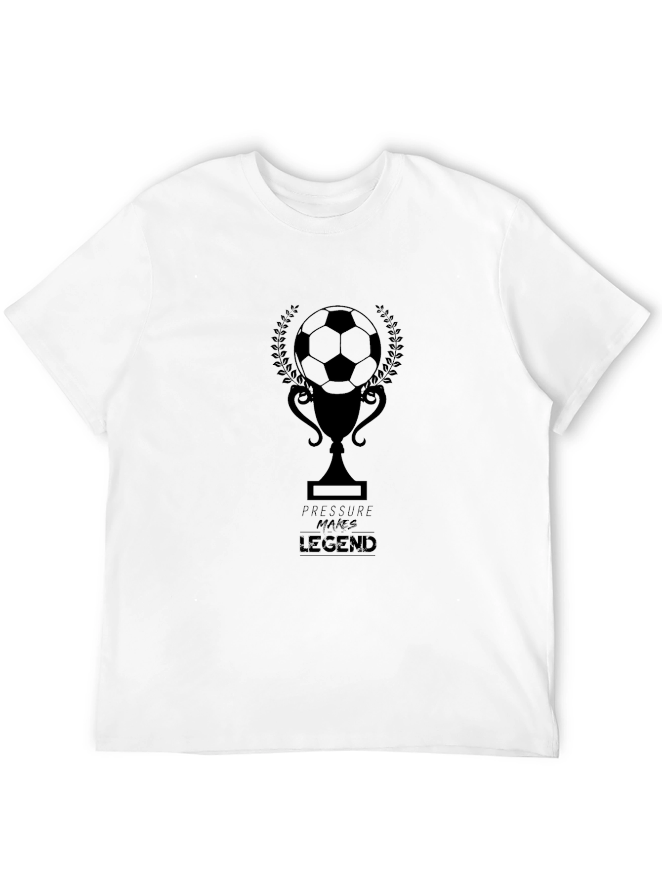 Soccer Legend Black T-Shirt
