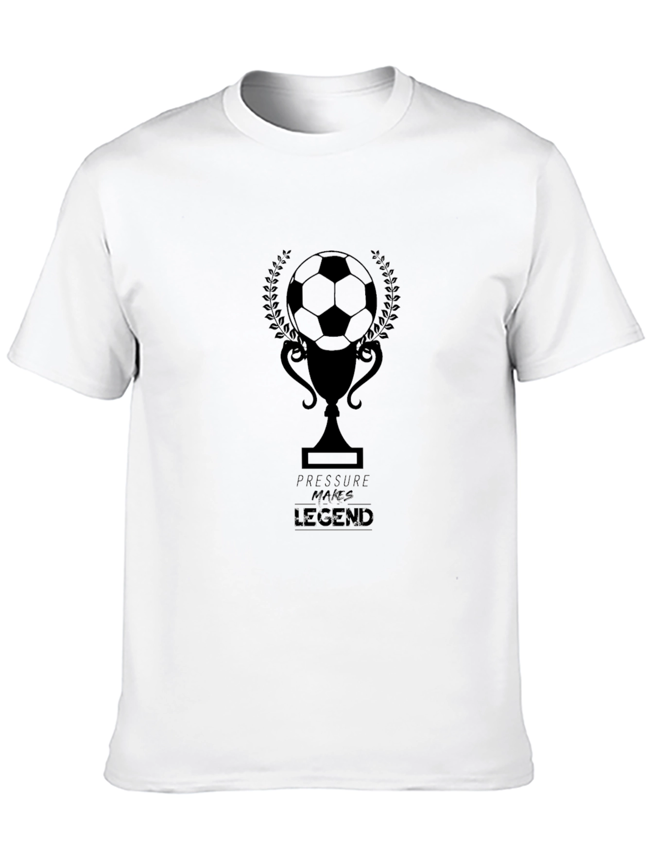Soccer Legend Black T-Shirt