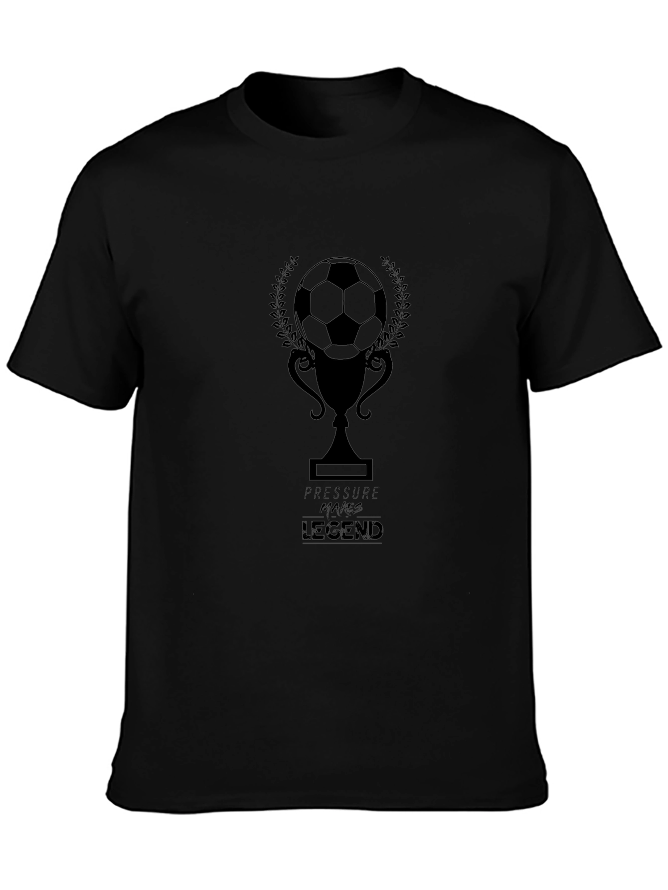Soccer Legend Black T-Shirt