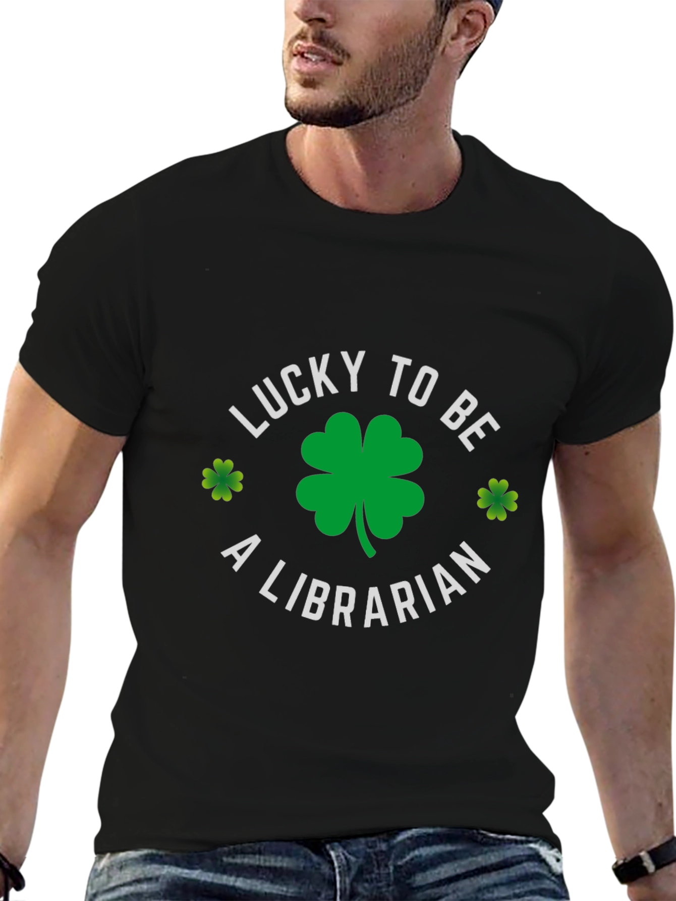 Lucky To Be A Librarian T-Shirt