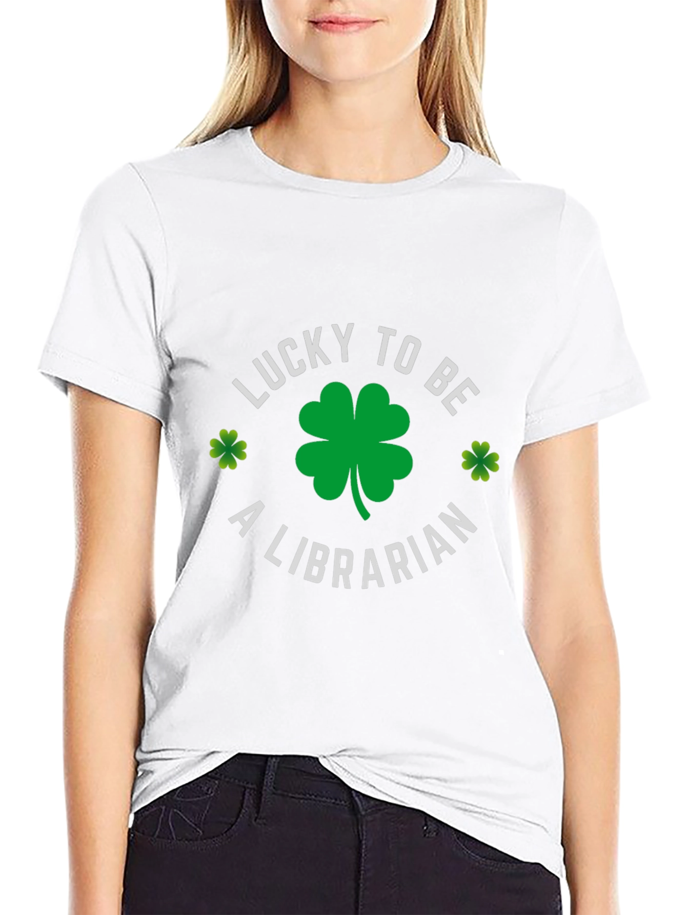 Lucky To Be A Librarian T-Shirt