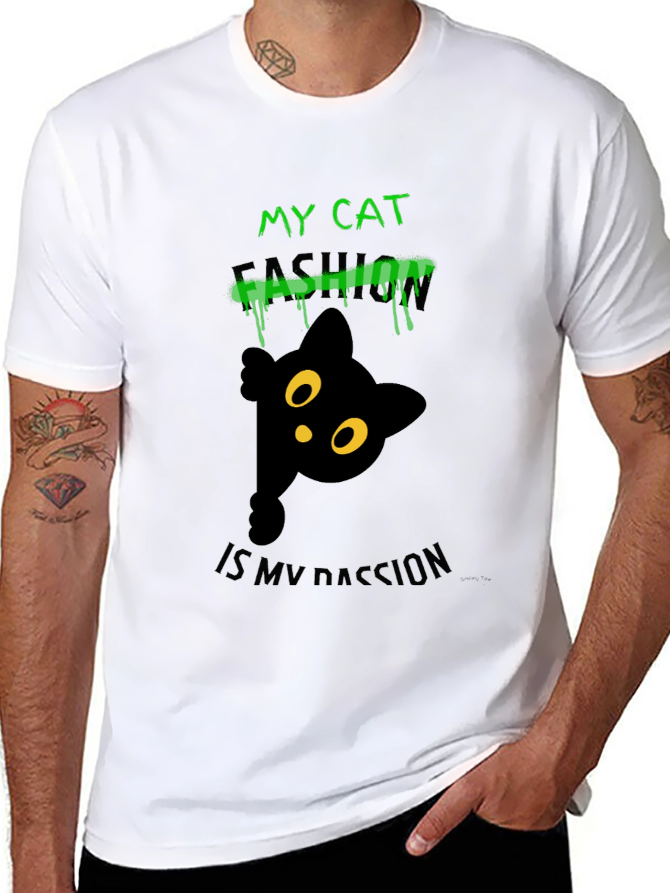 My Cat is My Passion Graphic Tee