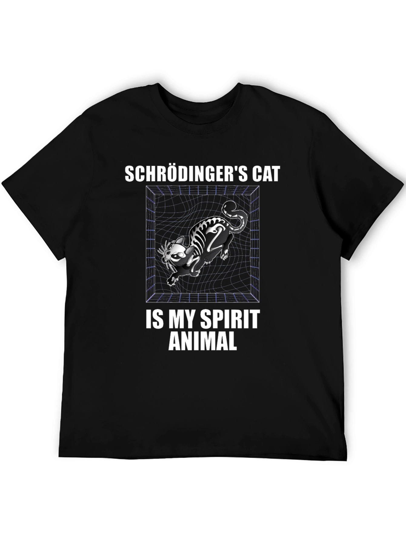 Schrödingers Cat T-Shirt: Spirit Animal Tee