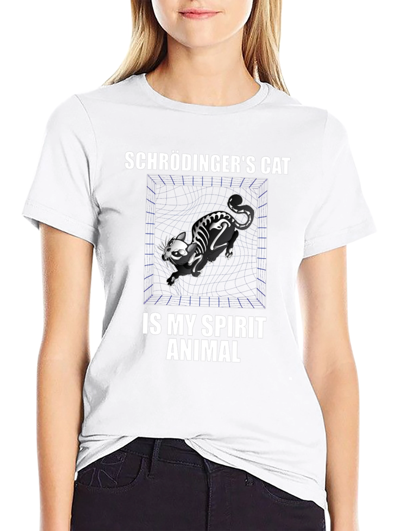 Schrödingers Cat T-Shirt: Spirit Animal Tee