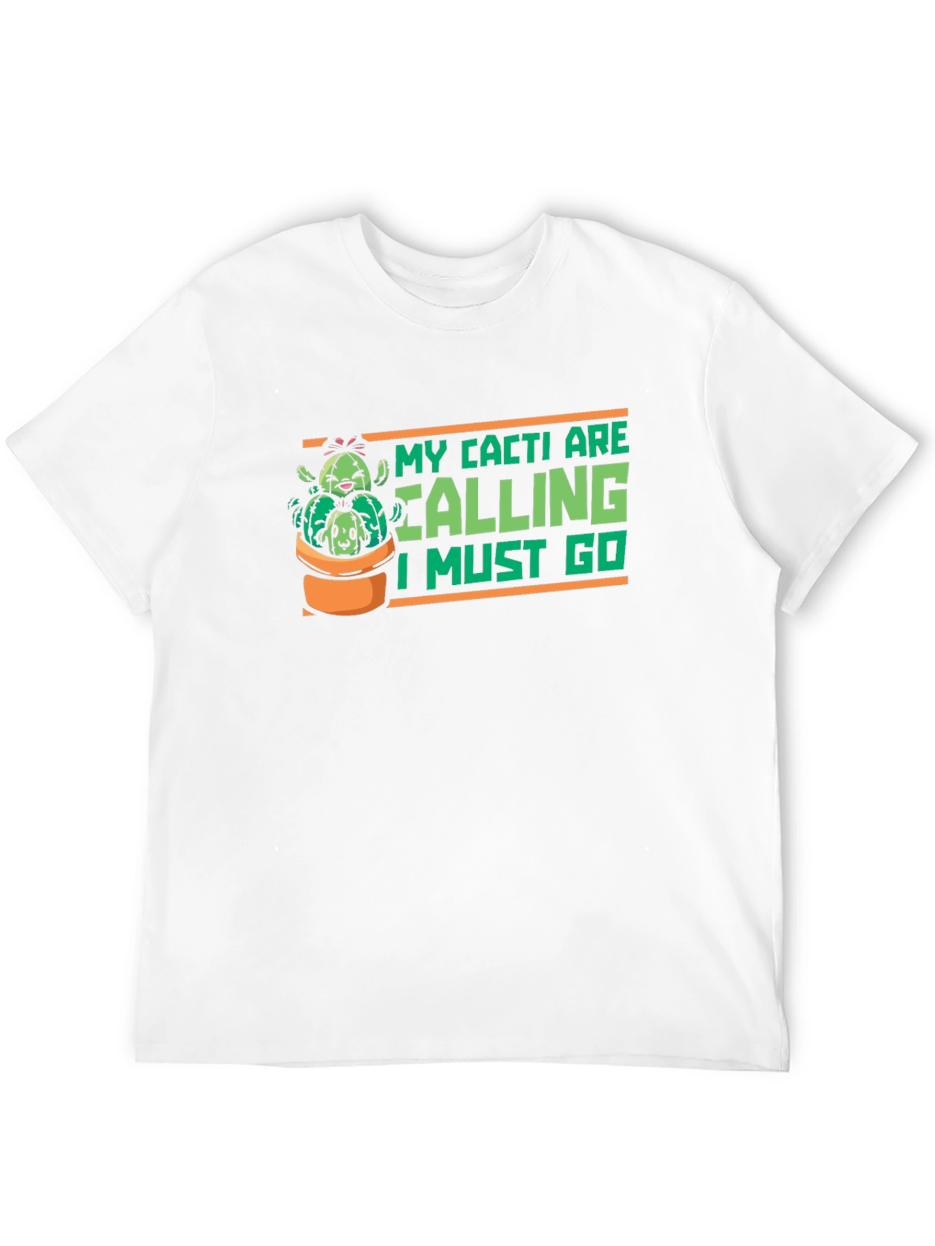 Cacti Calling Graphic T-Shirt