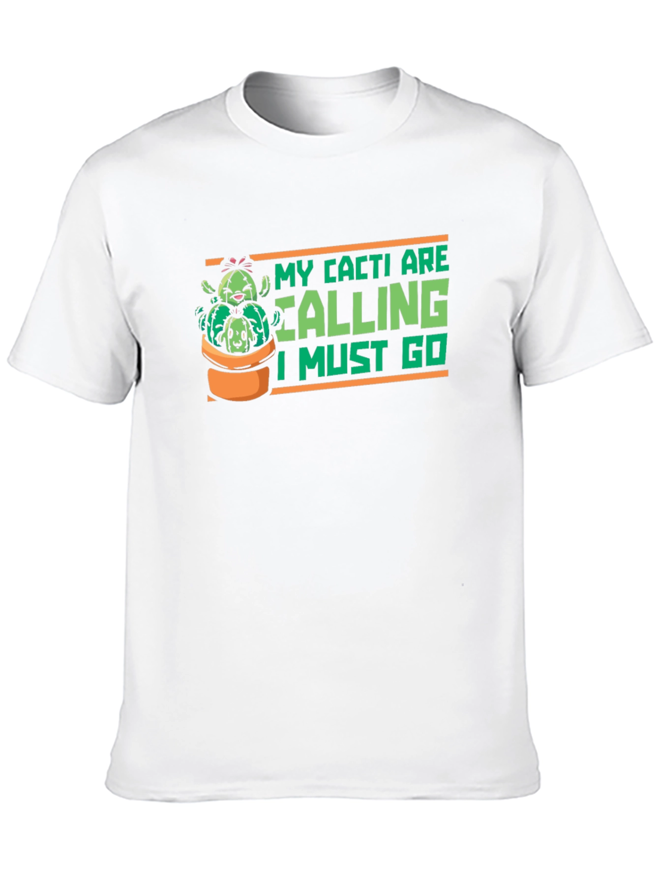 Cacti Calling Graphic T-Shirt