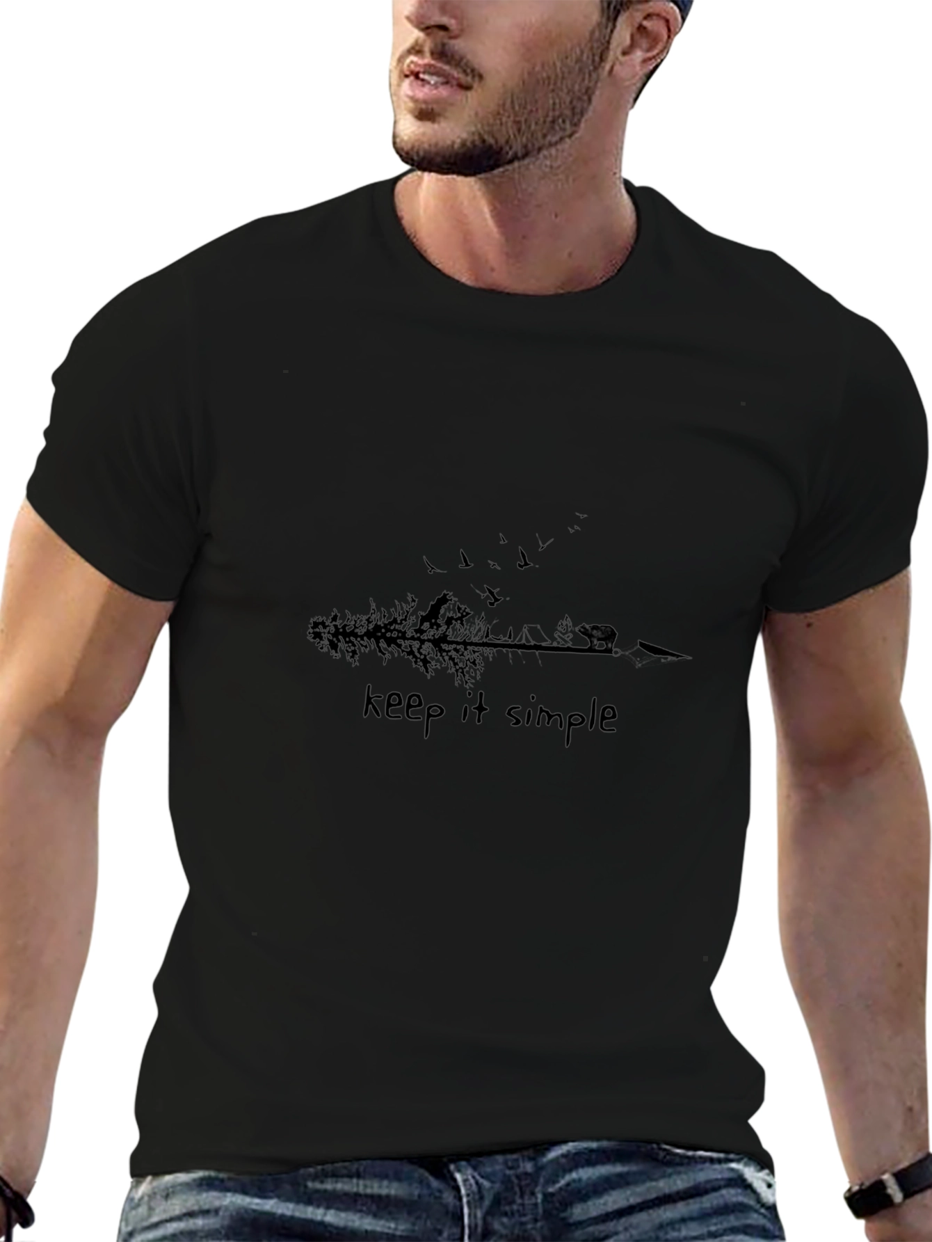 Keep it Simple Graphic T-Shirt