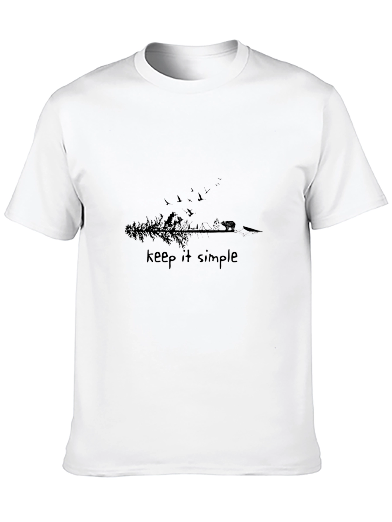 Keep it Simple Graphic T-Shirt