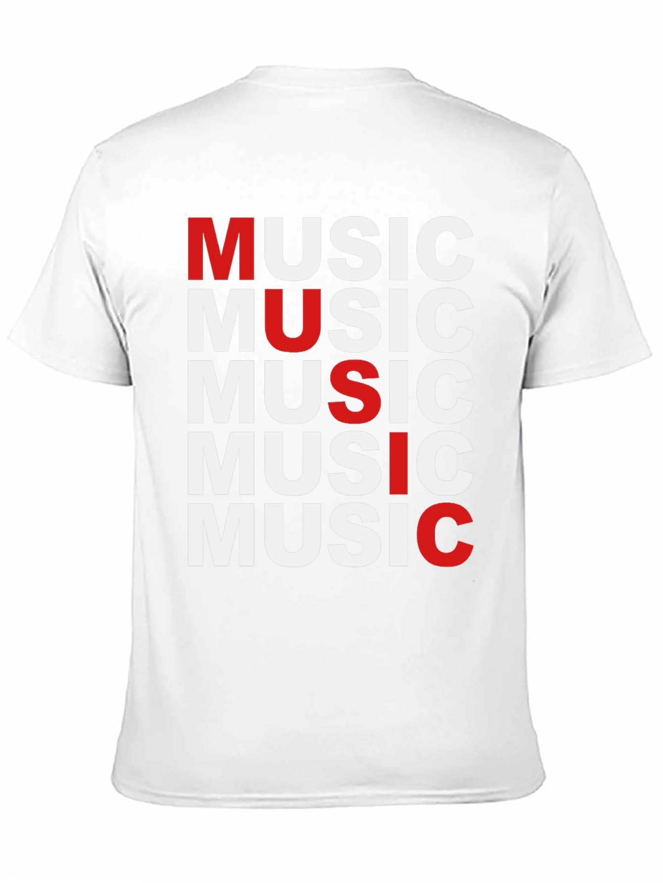 Music Graphic Print T-Shirt