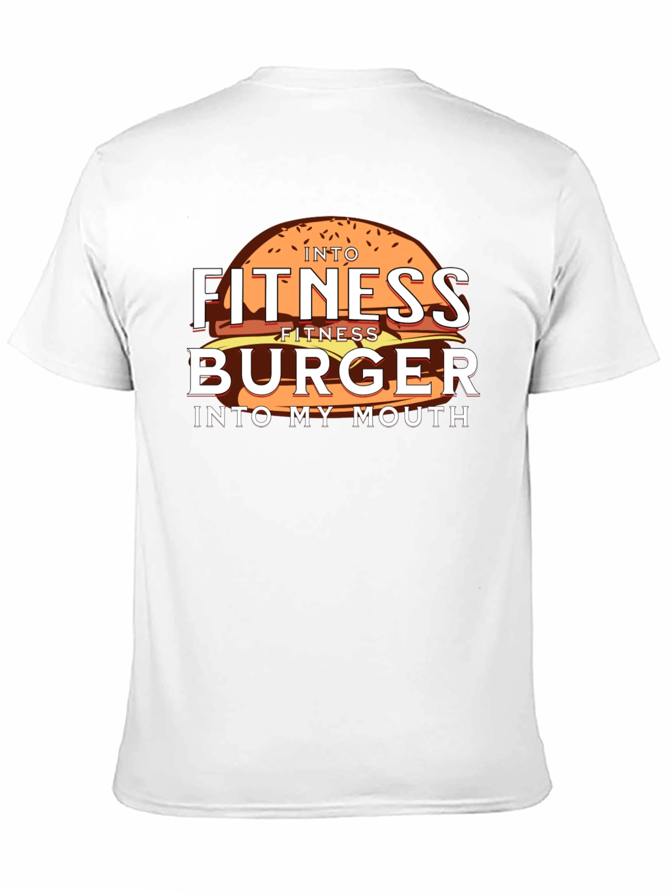 Fitness Burger Graphic Tee - Black