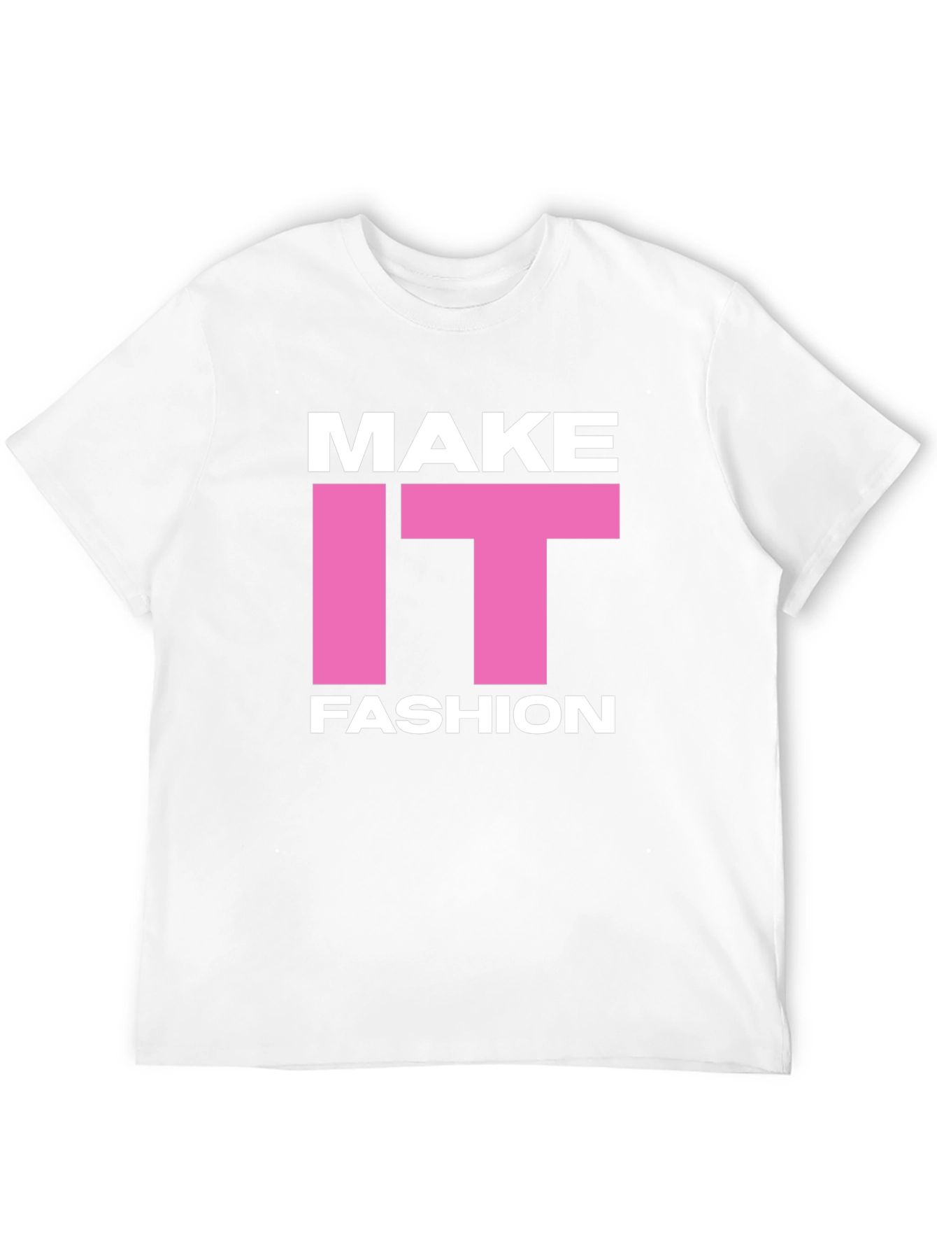 Make It Fashion Black T-Shirt