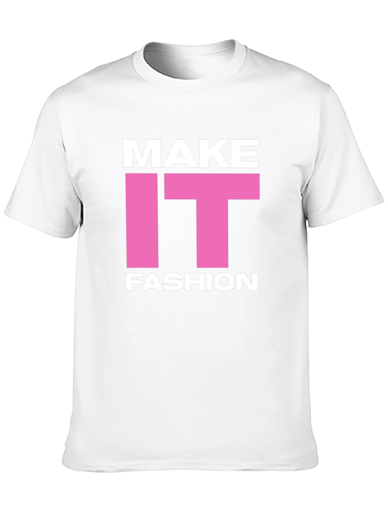 Make It Fashion Black T-Shirt