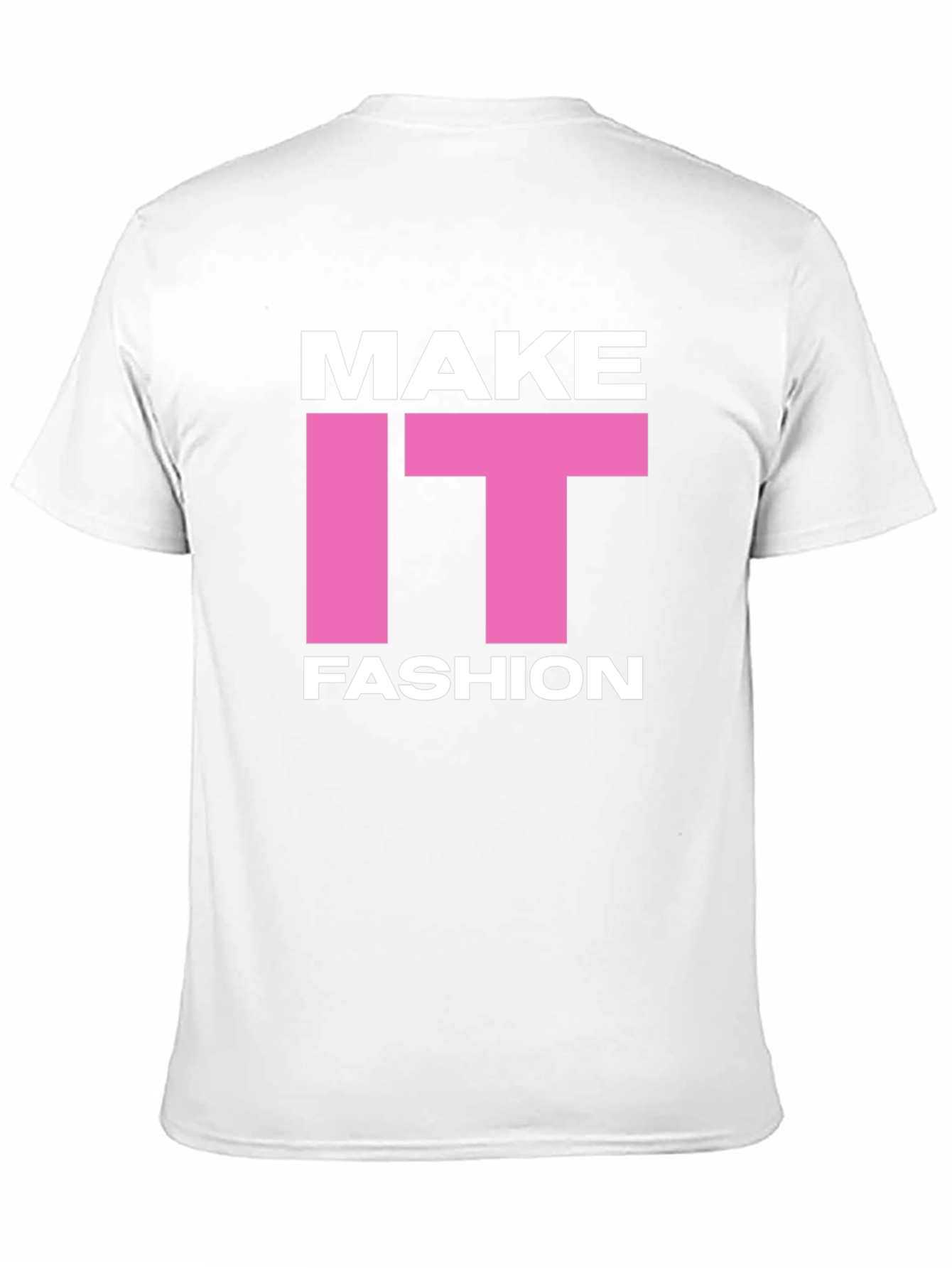 Make It Fashion Black T-Shirt