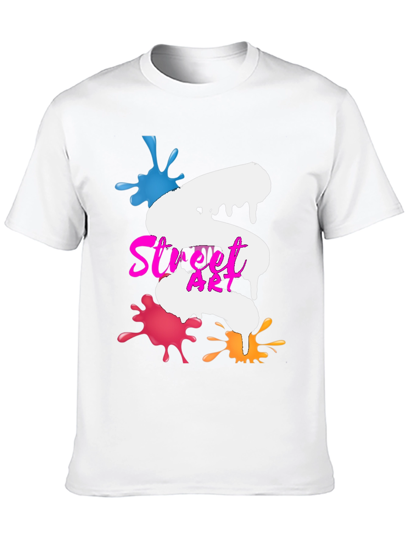 Street Art Graphic Tee - Black