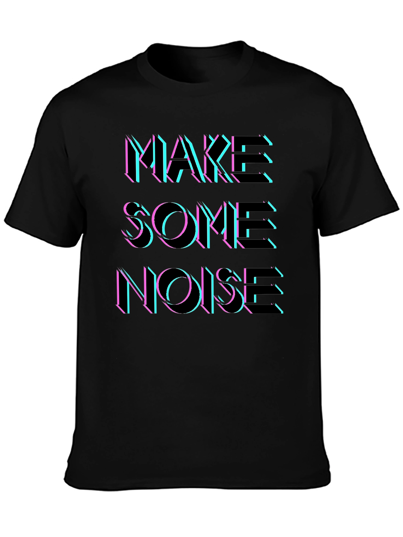 Retro Make Some Noise Graphic Tee