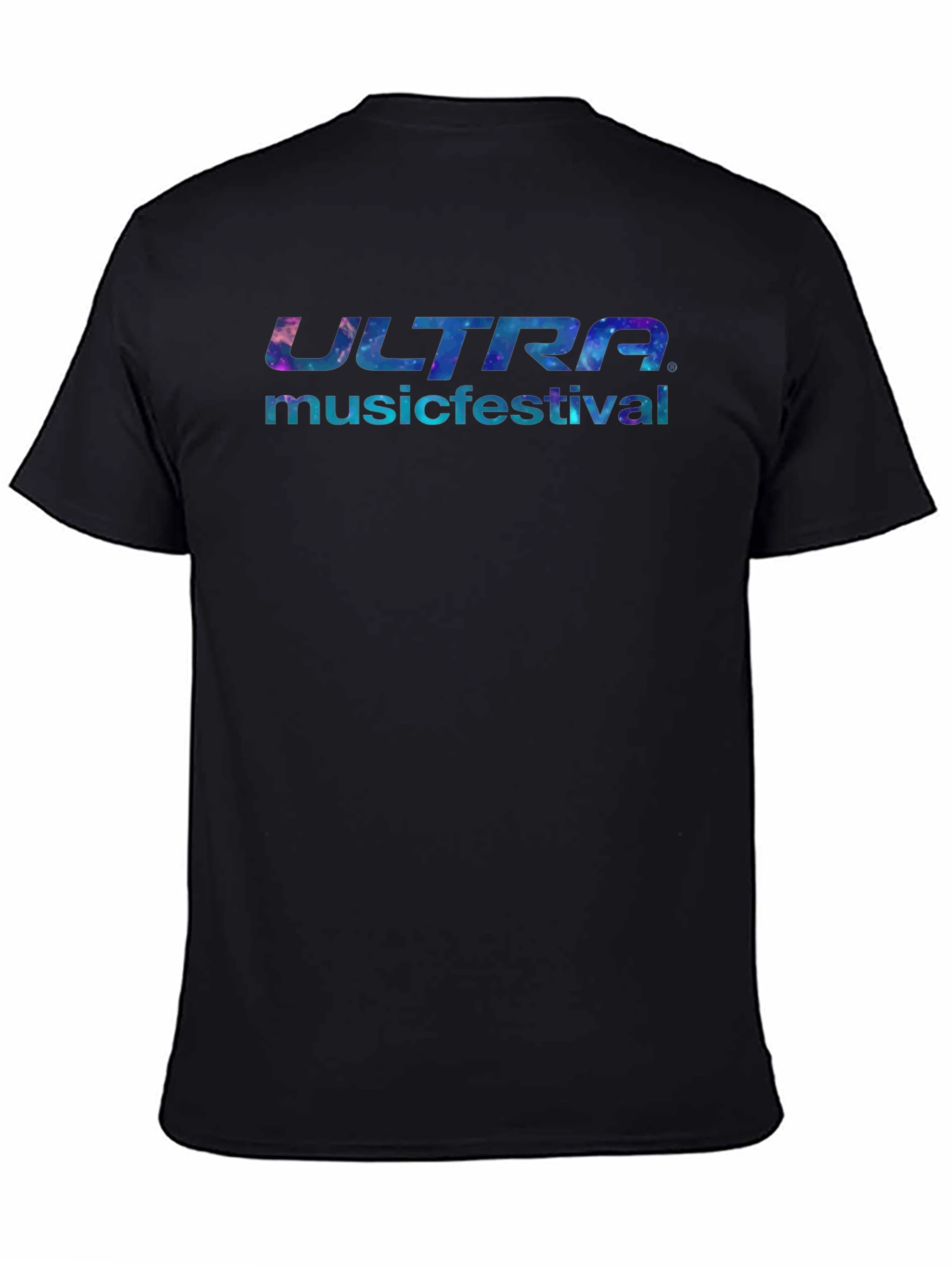 Ultra Music Festival Galaxy Logo Black T-Shirt