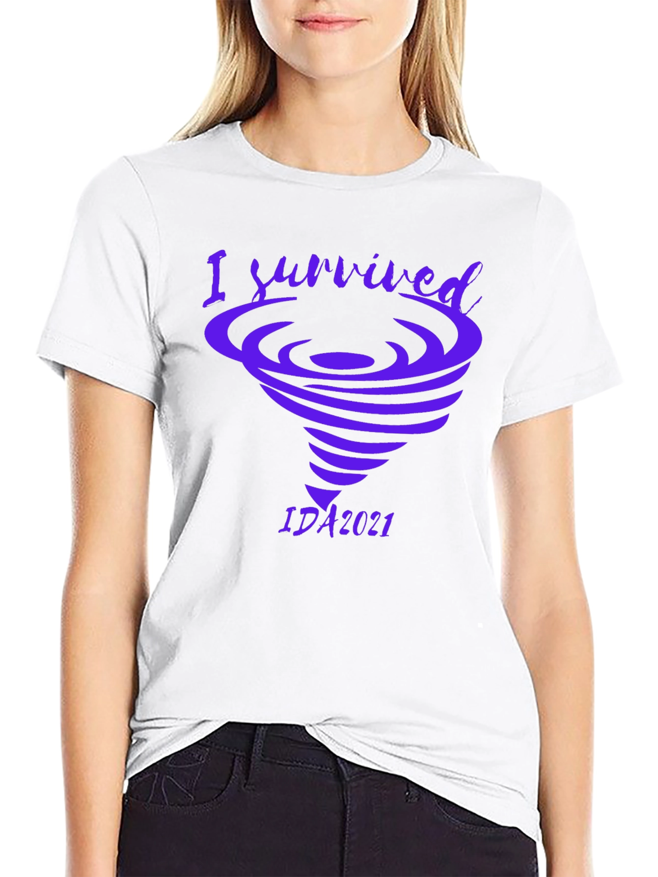 I Survived IDA 2021 Tornado Graphic T-Shirt