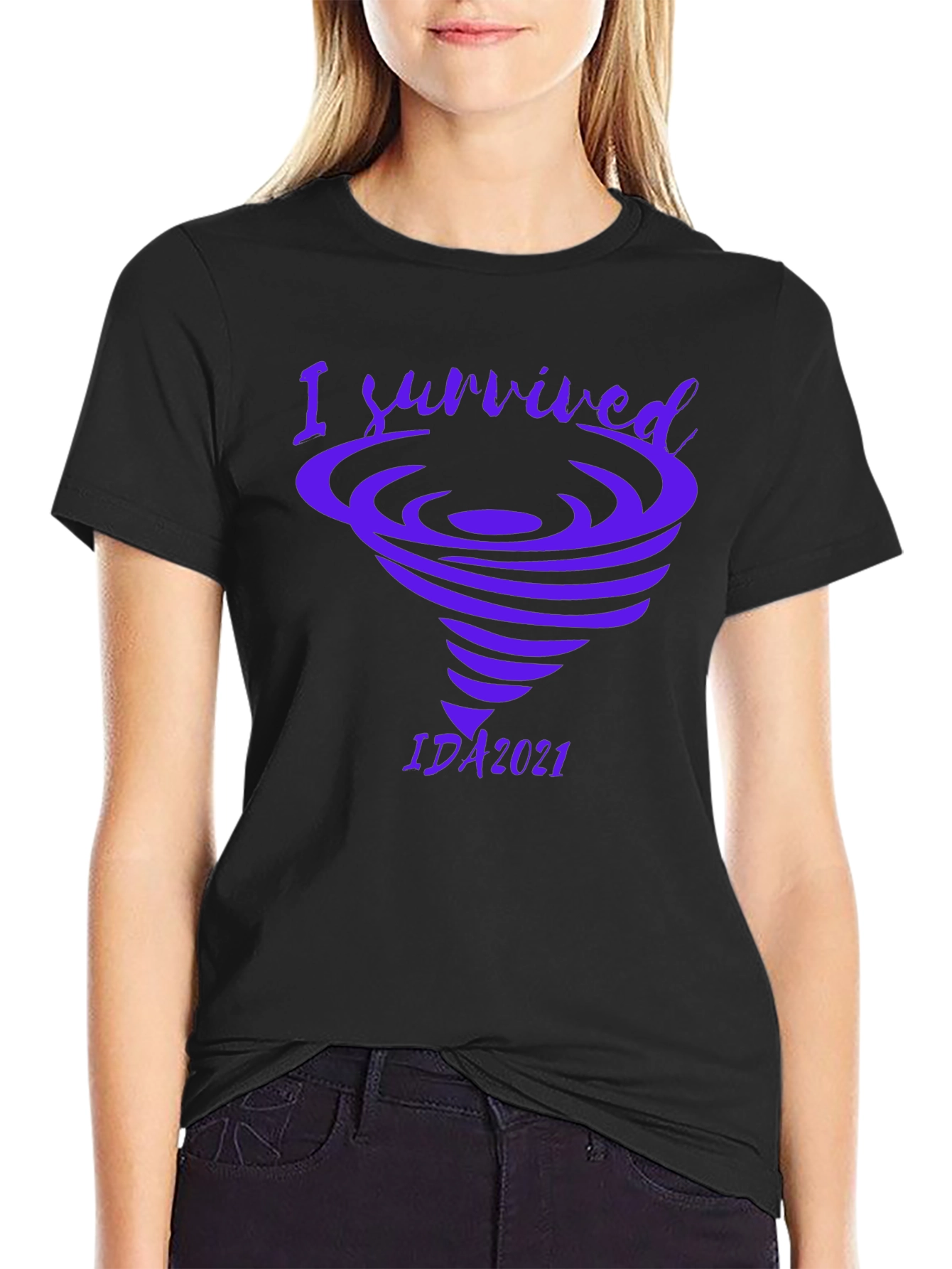 I Survived IDA 2021 Tornado Graphic T-Shirt