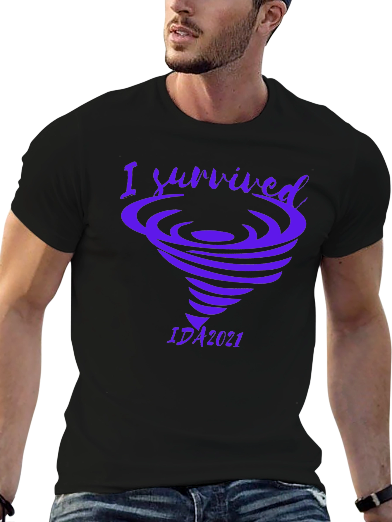 I Survived IDA 2021 Tornado Graphic T-Shirt