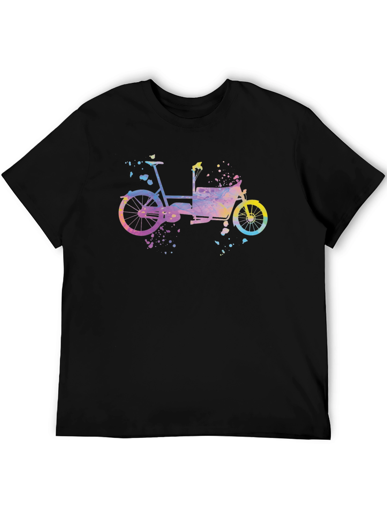 Watercolor Bike Graphic Tee