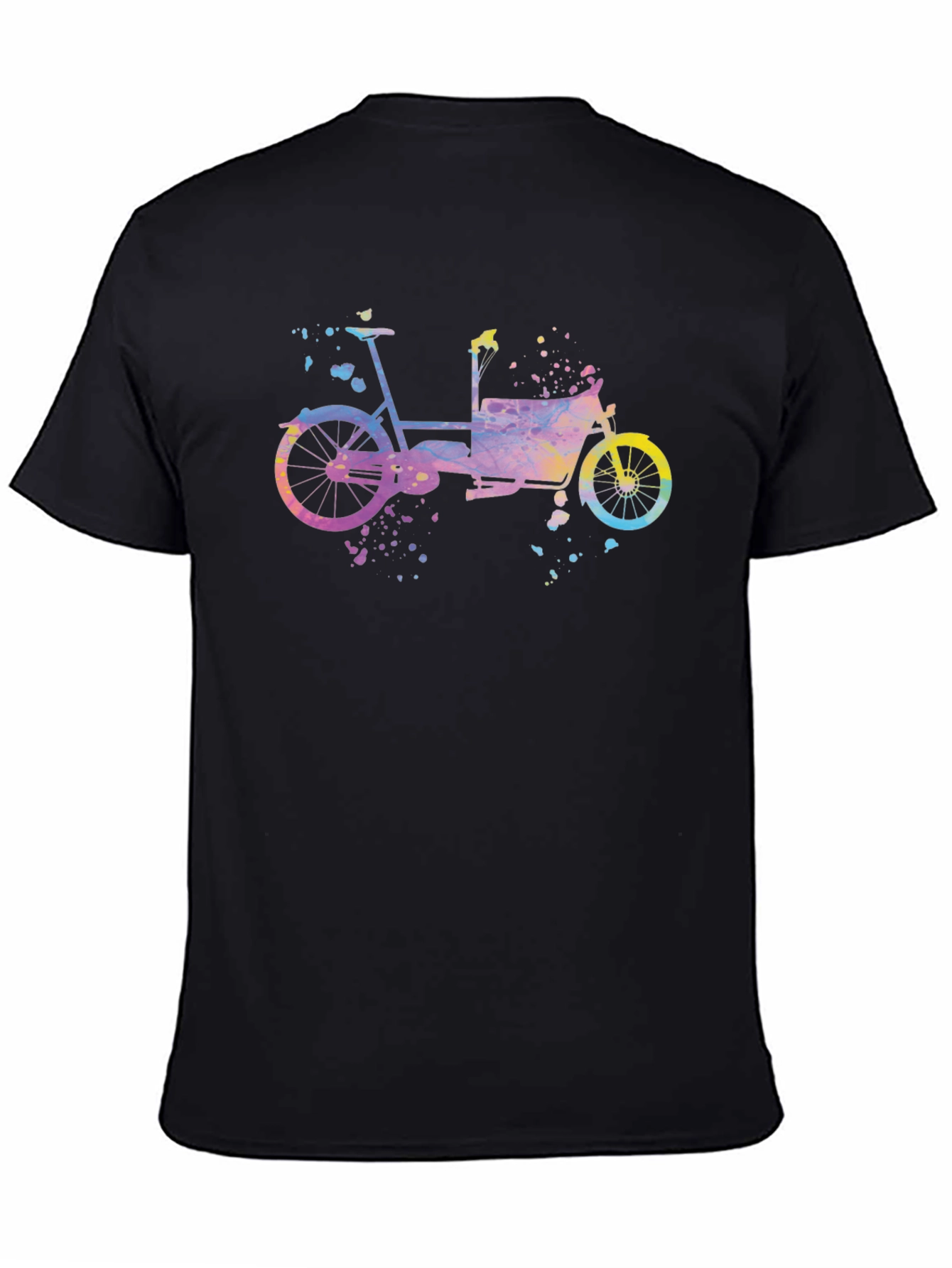 Watercolor Bike Graphic Tee