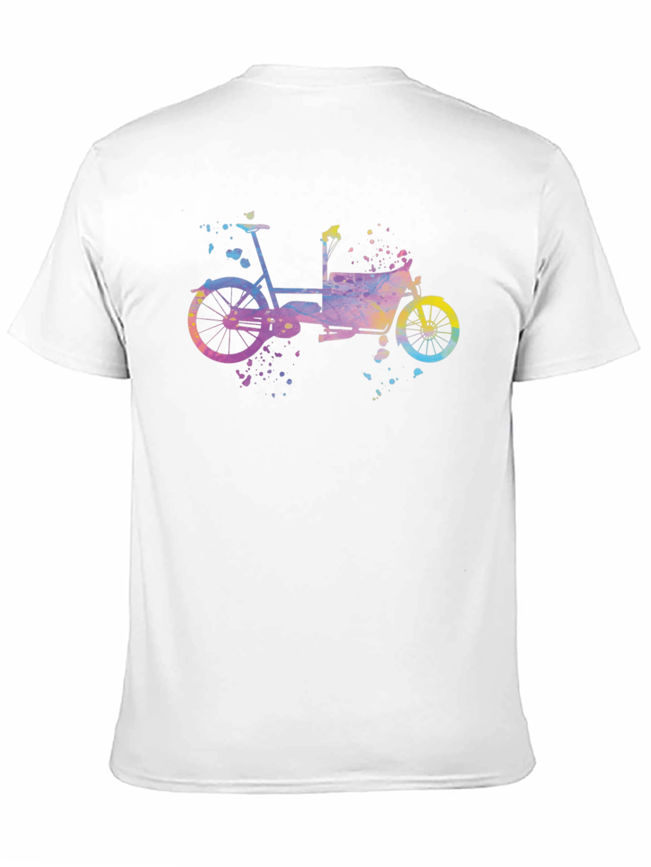 Watercolor Bike Graphic Tee
