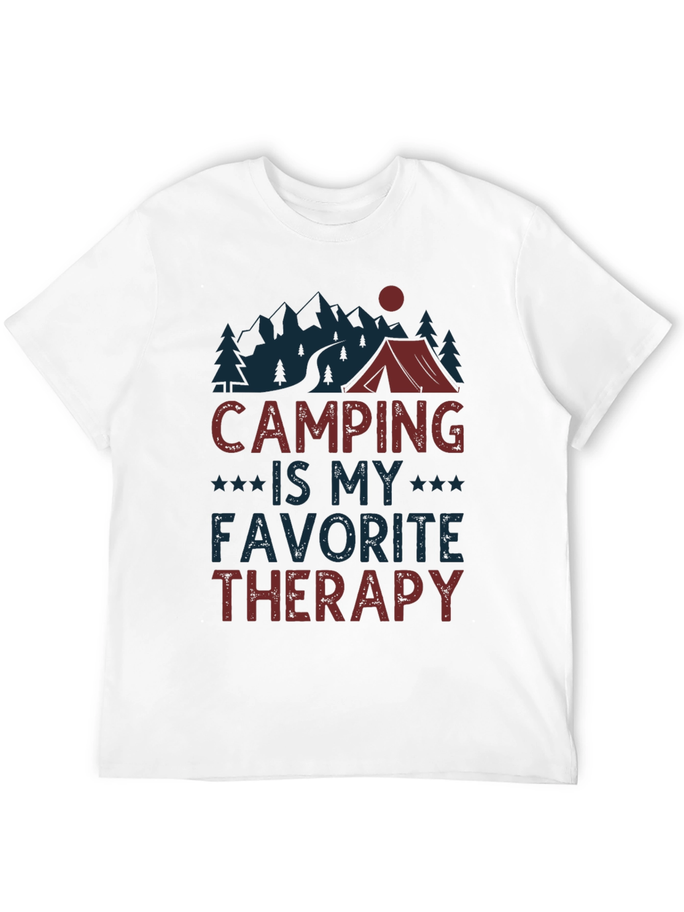 Camping is My Favorite Therapy T-Shirt