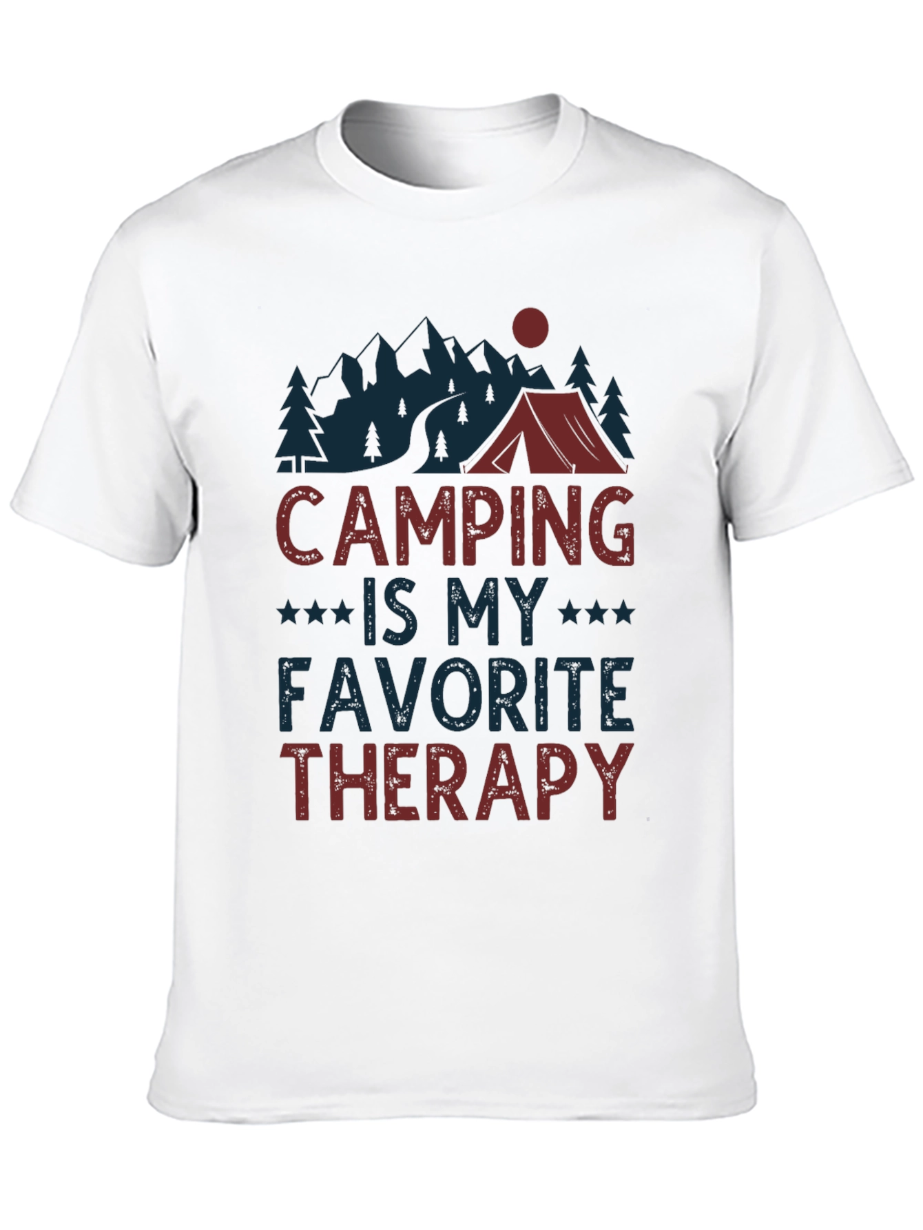 Camping is My Favorite Therapy T-Shirt