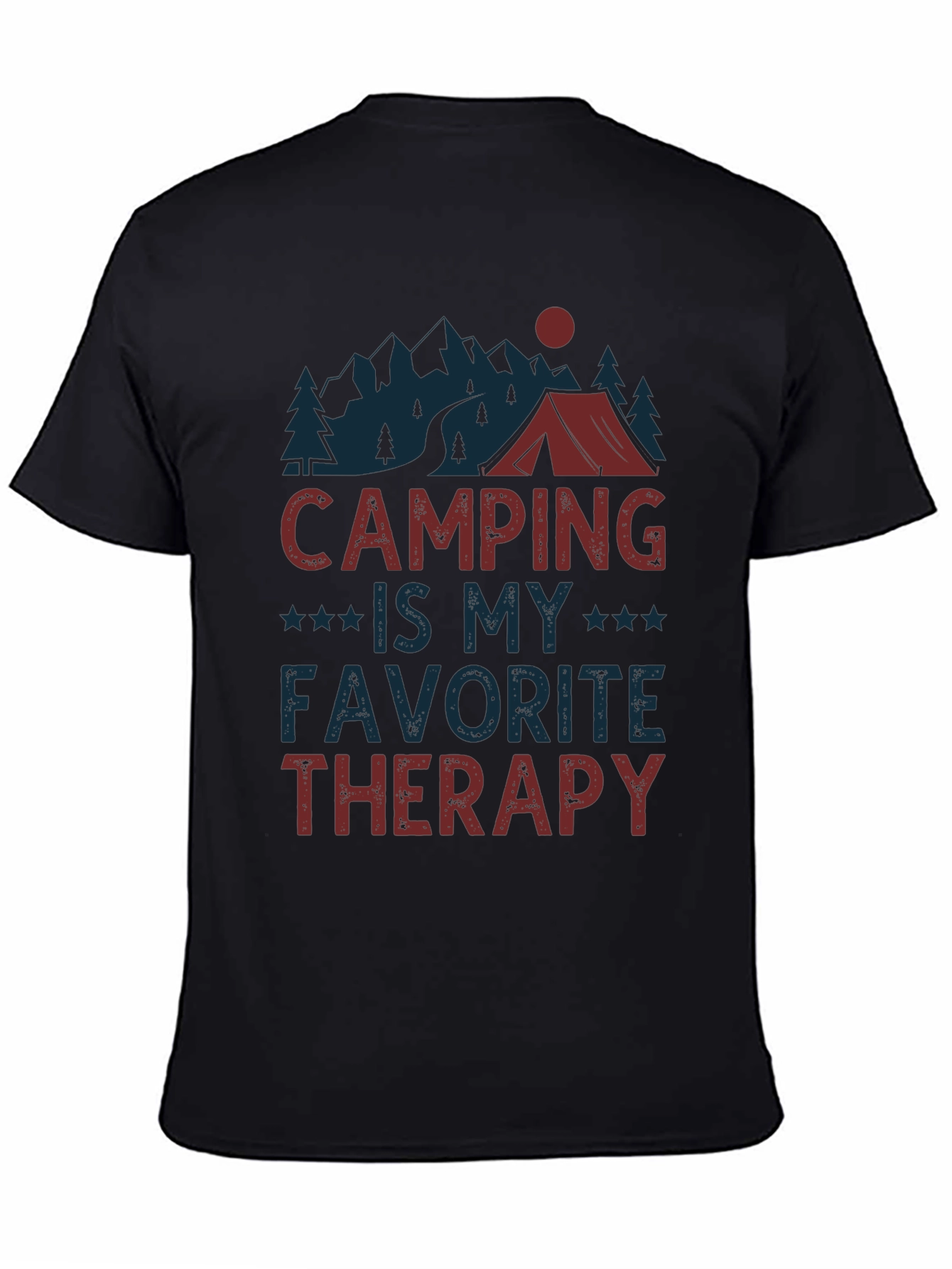 Camping is My Favorite Therapy T-Shirt