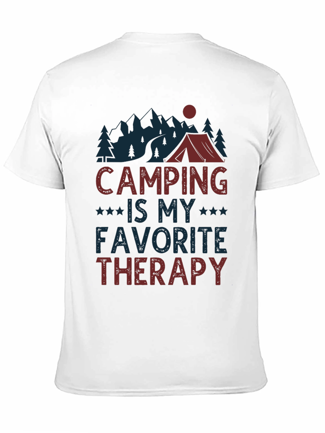 Camping is My Favorite Therapy T-Shirt
