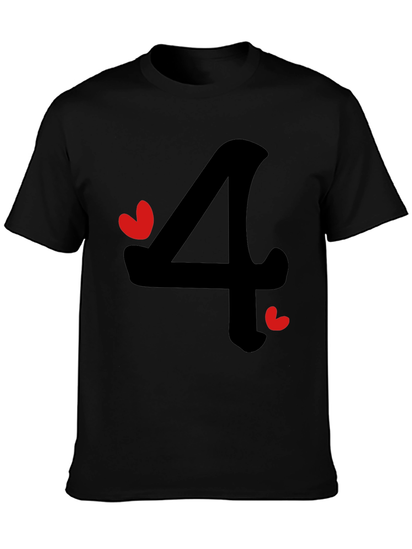 Charming Number Four Graphic Tee