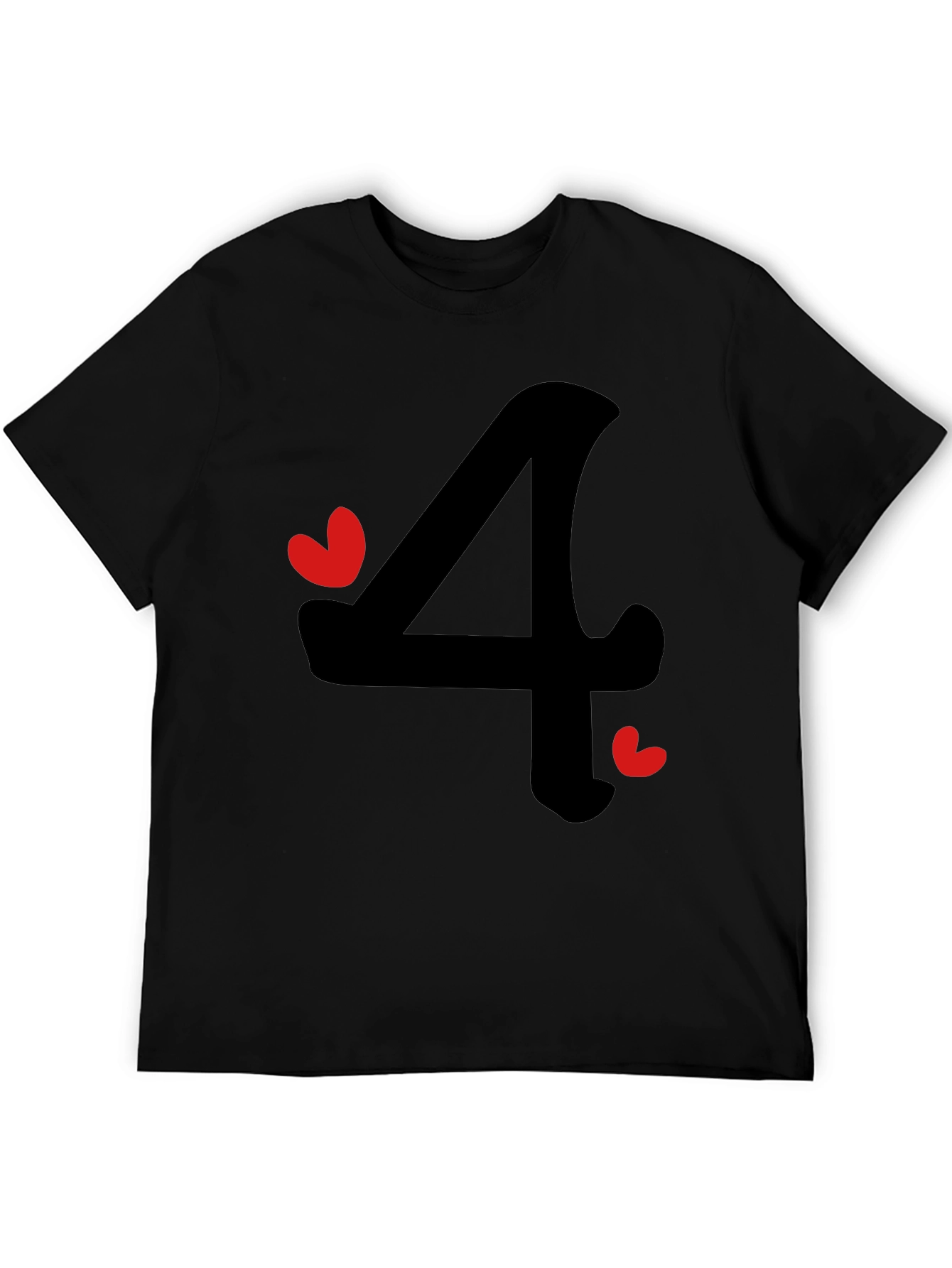 Charming Number Four Graphic Tee
