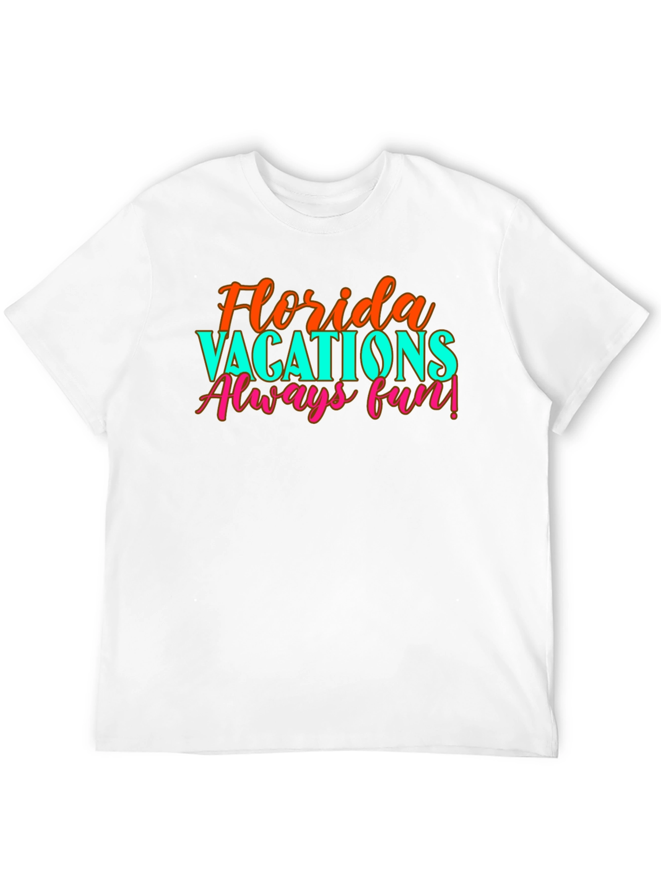 Florida Vacations Always Fun Graphic Tee