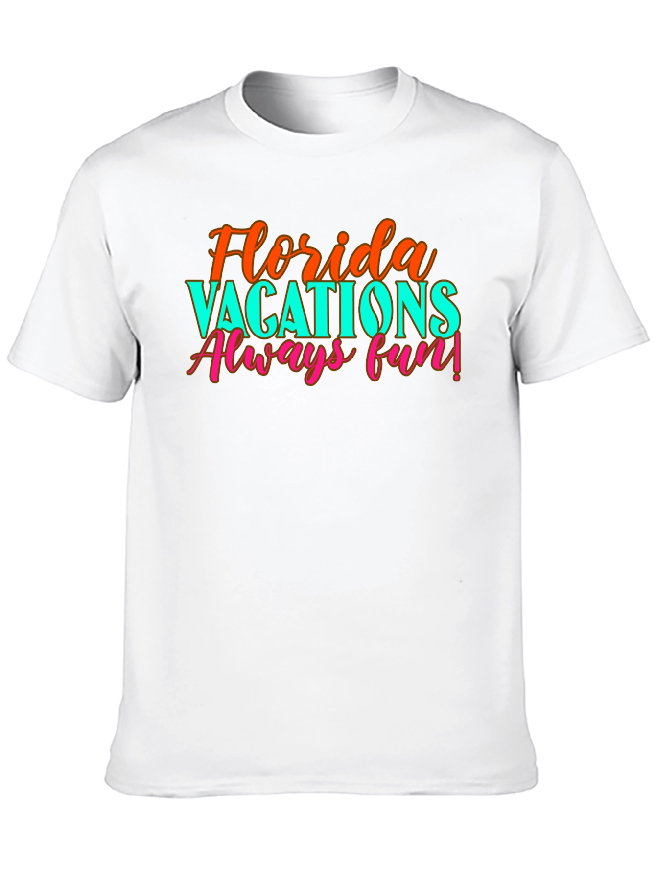 Florida Vacations Always Fun Graphic Tee