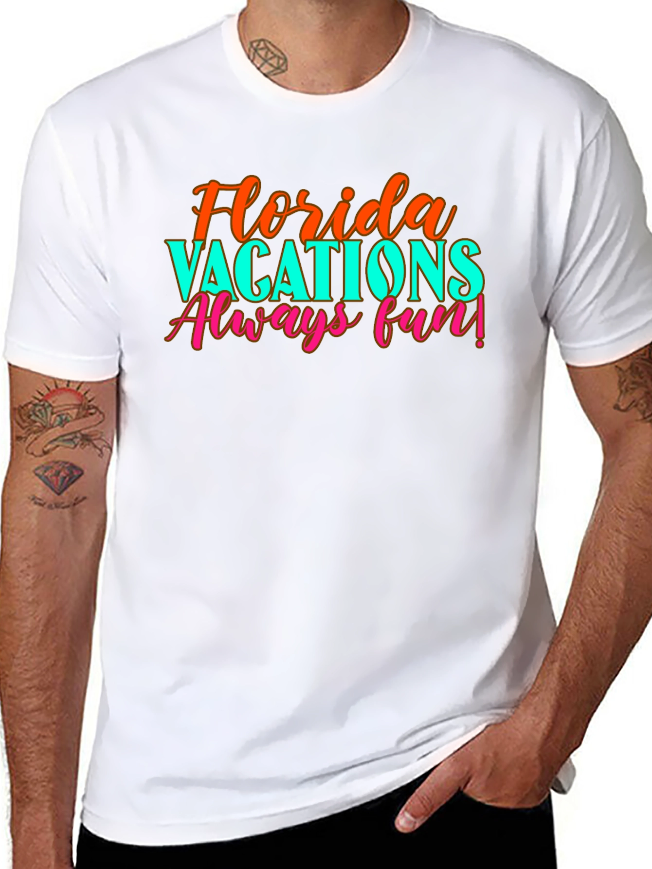 Florida Vacations Always Fun Graphic Tee