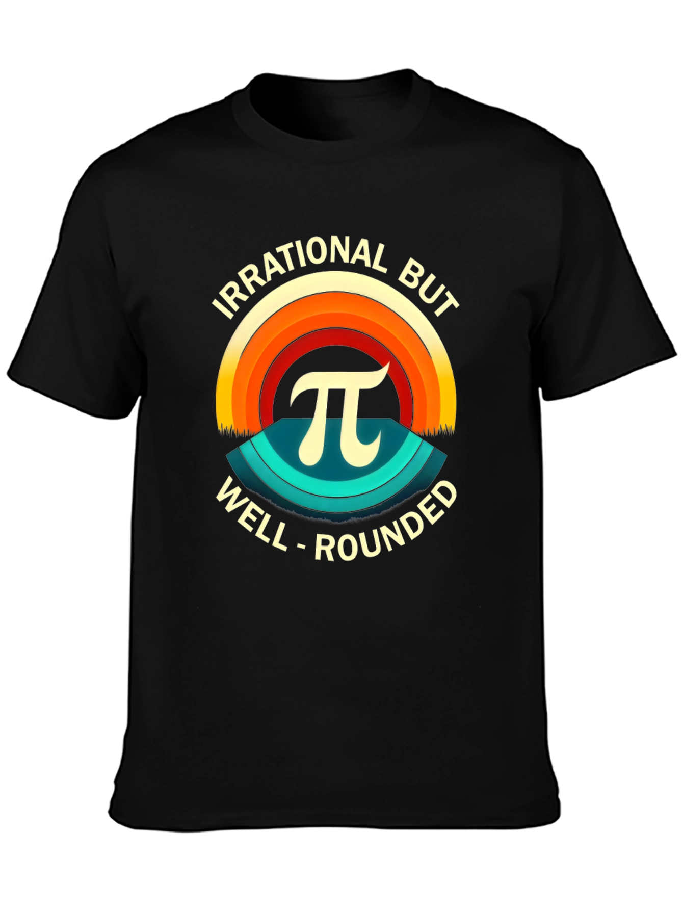 Irrational But Well-Rounded Pi T-Shirt