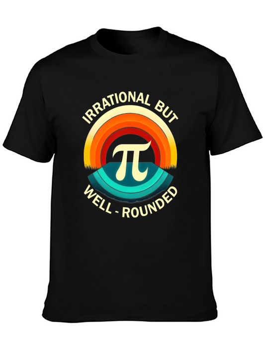 Irrational But Well-Rounded Pi T-Shirt