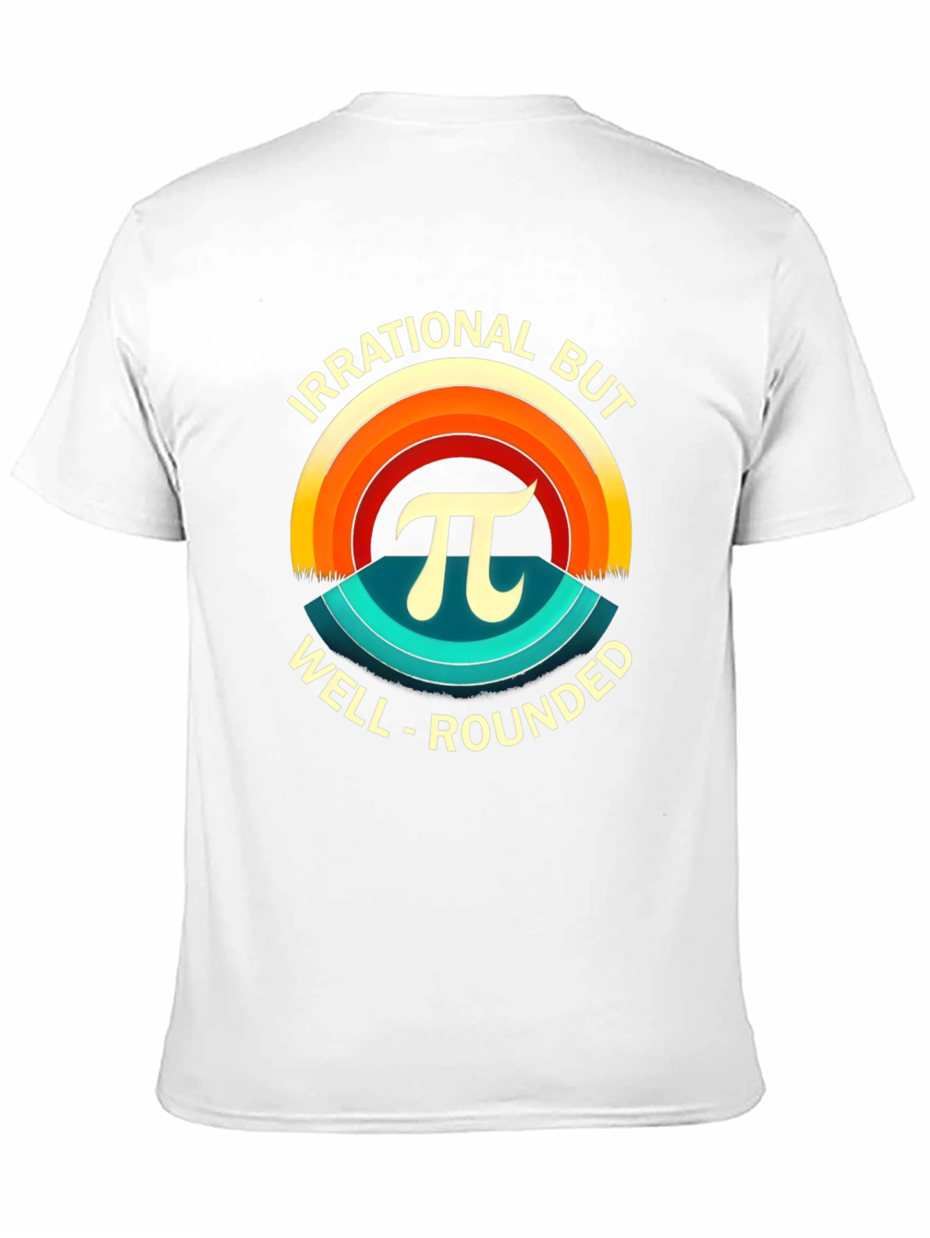 Irrational But Well-Rounded Pi T-Shirt