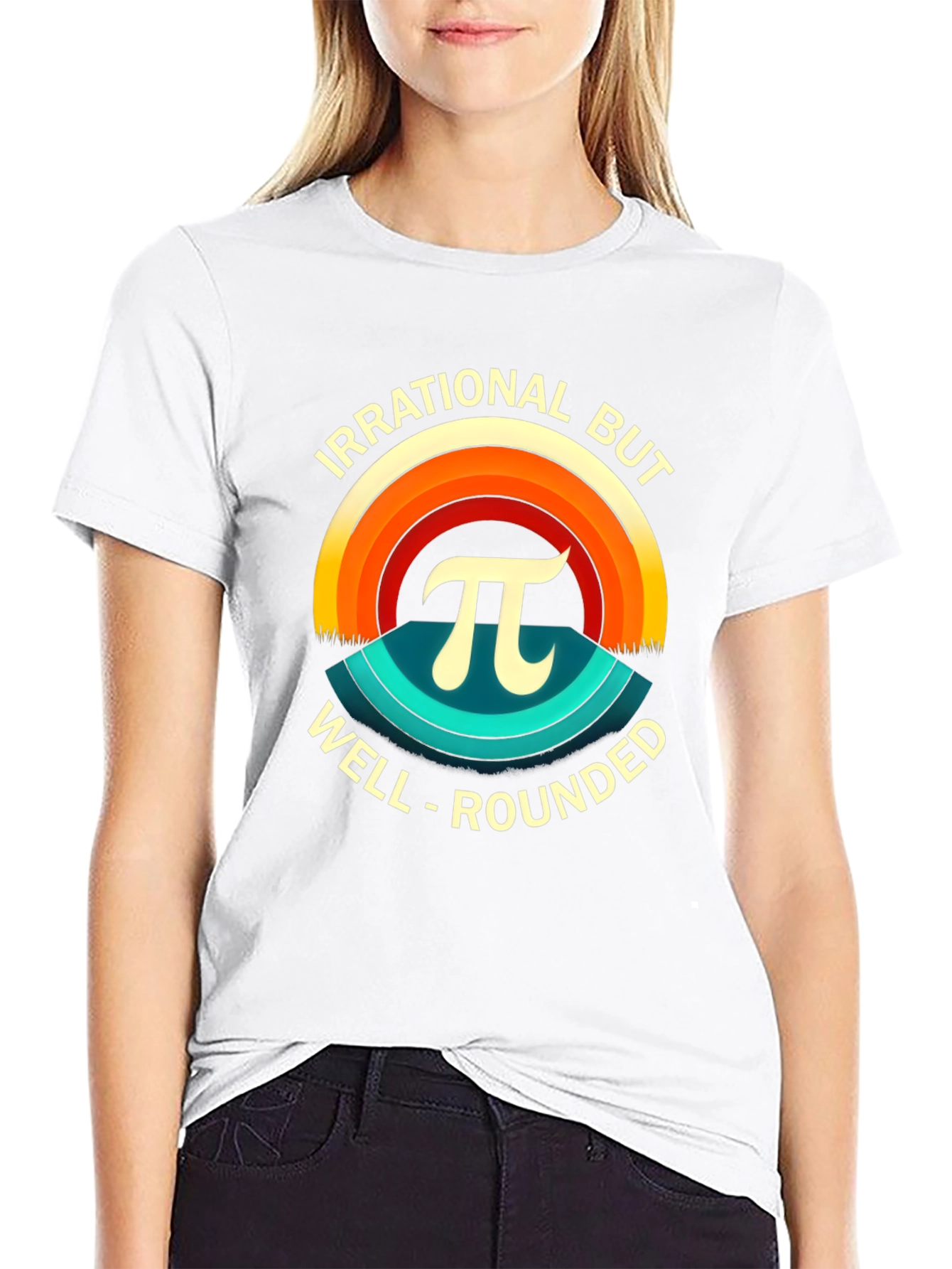 Irrational But Well-Rounded Pi T-Shirt