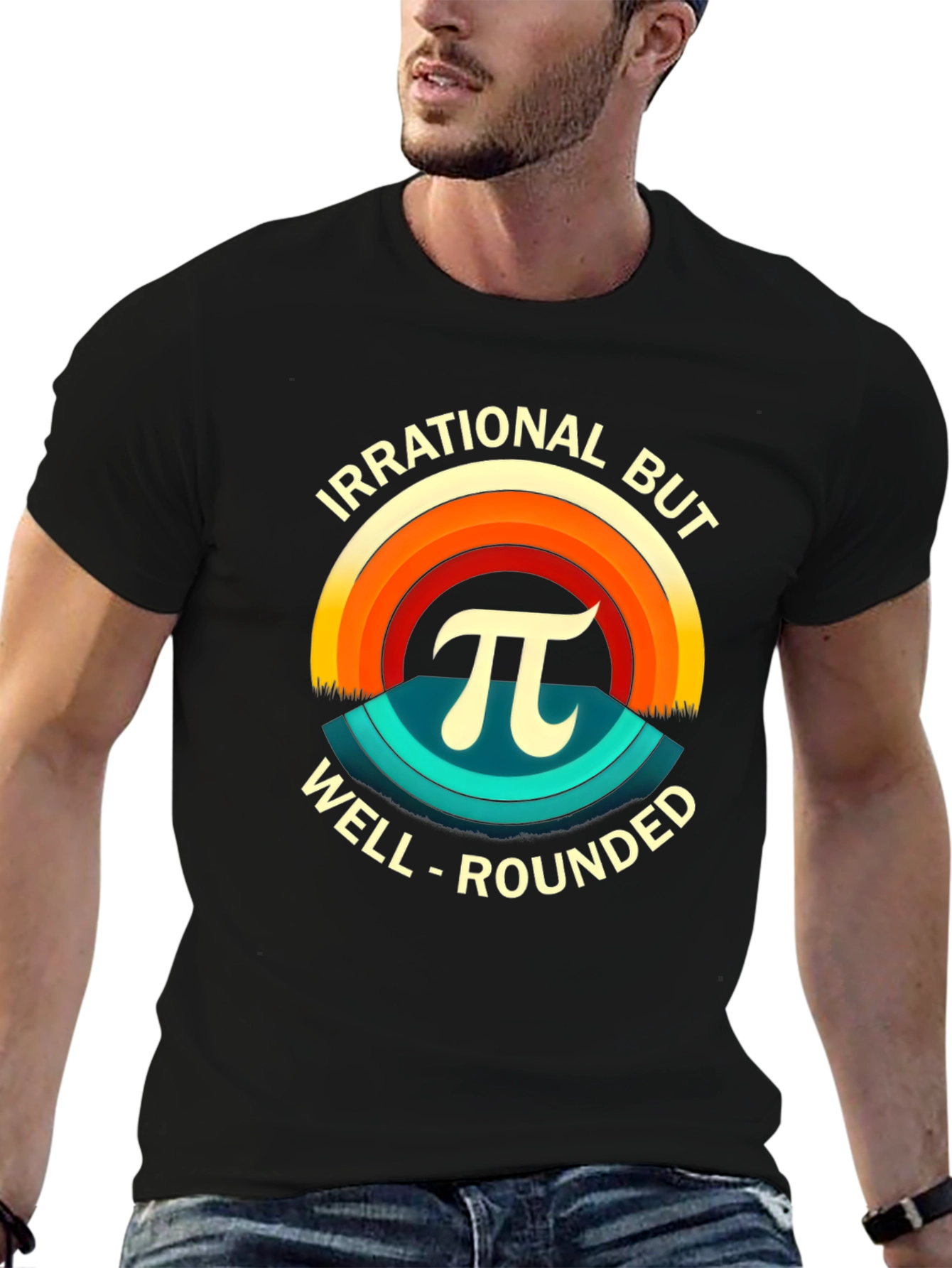 Irrational But Well-Rounded Pi T-Shirt