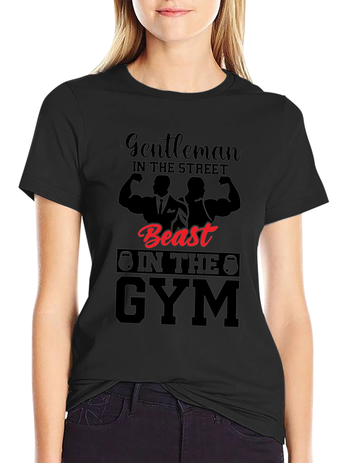 Gentleman Beast Gym Black T-Shirt