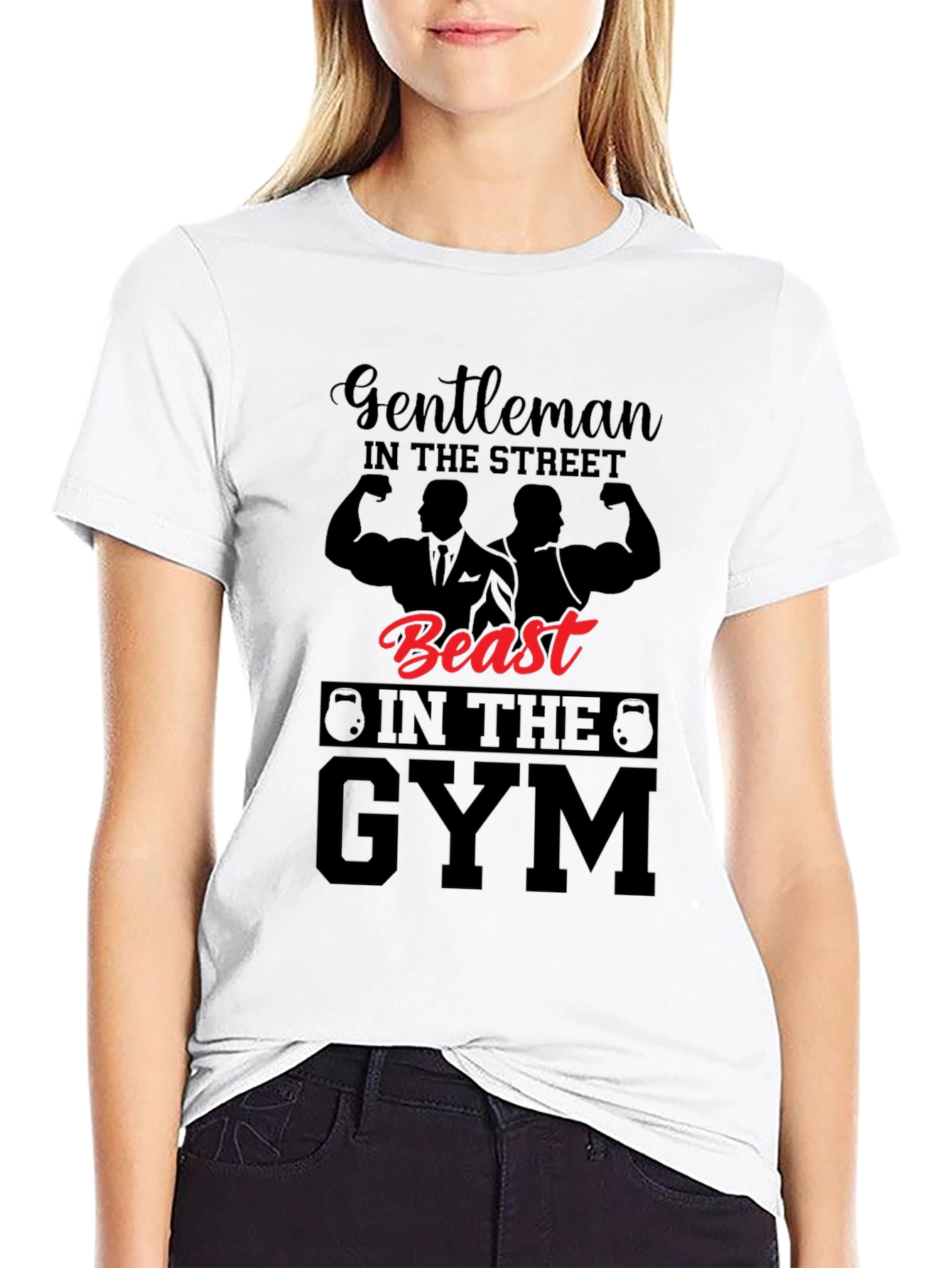 Gentleman Beast Gym Black T-Shirt