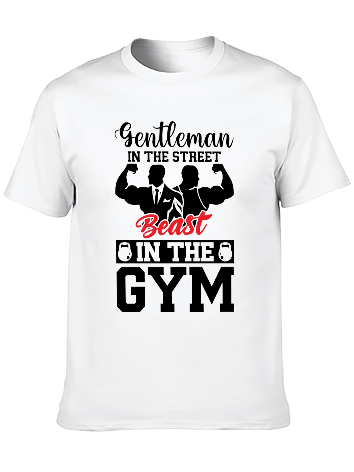 Gentleman Beast Gym Black T-Shirt