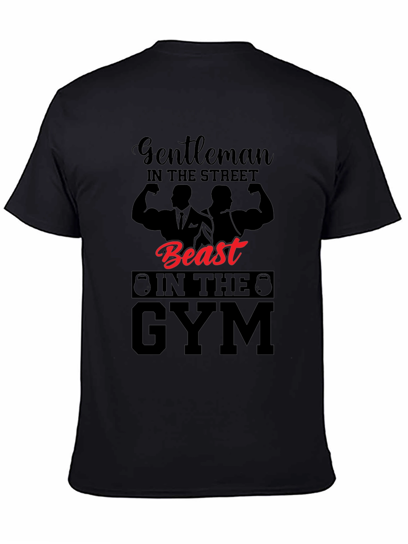 Gentleman Beast Gym Black T-Shirt