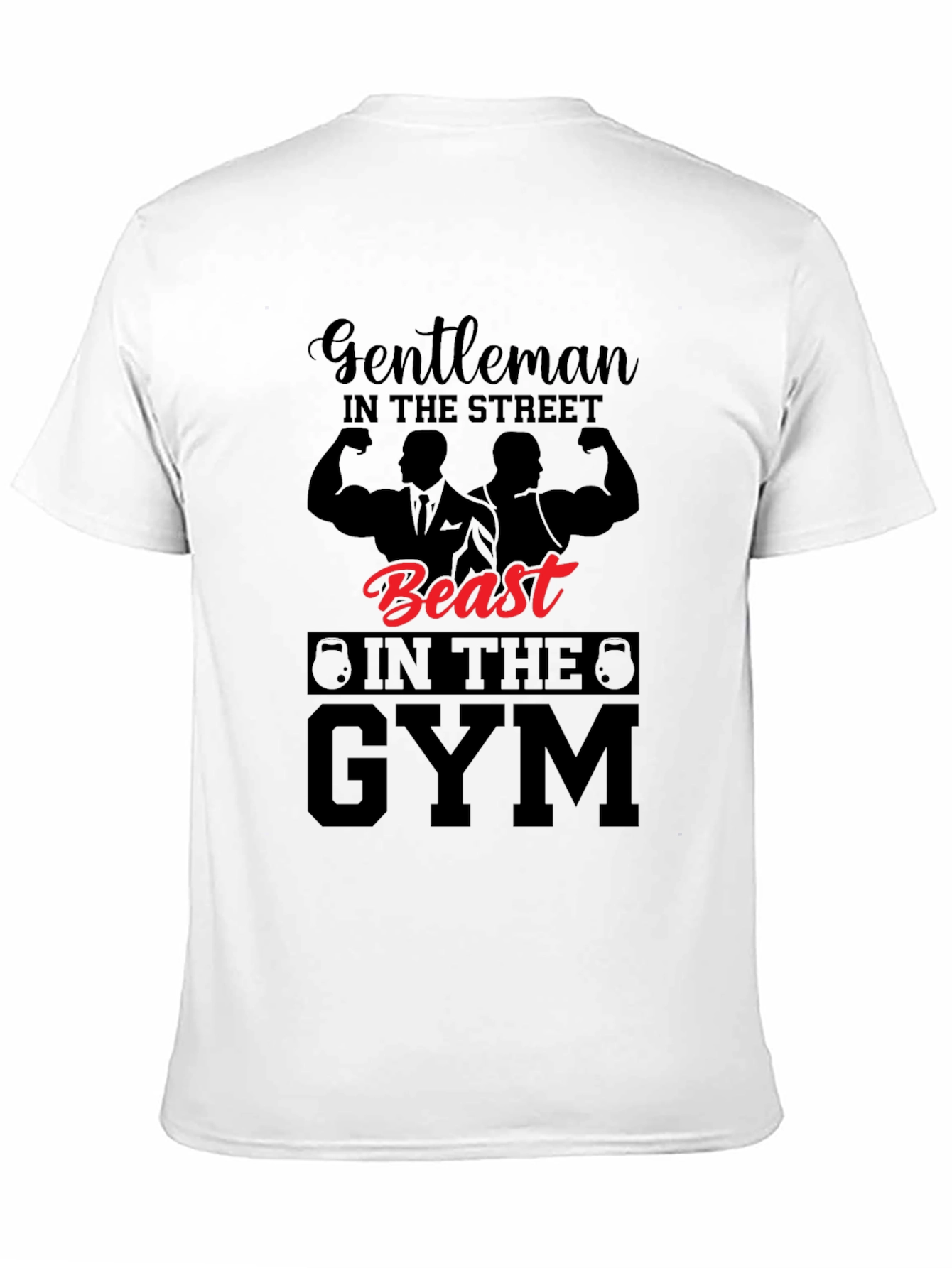 Gentleman Beast Gym Black T-Shirt